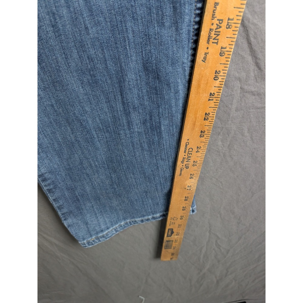 Wrangler Authentics Mens Blue Straight Leg Denim Jeans 46x32